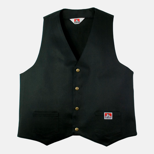 Ben Davis Solid Vest Black|1878